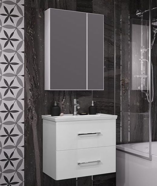 Комплект мебели Opadiris Арабеско 60 с зеркальным шкафчиком