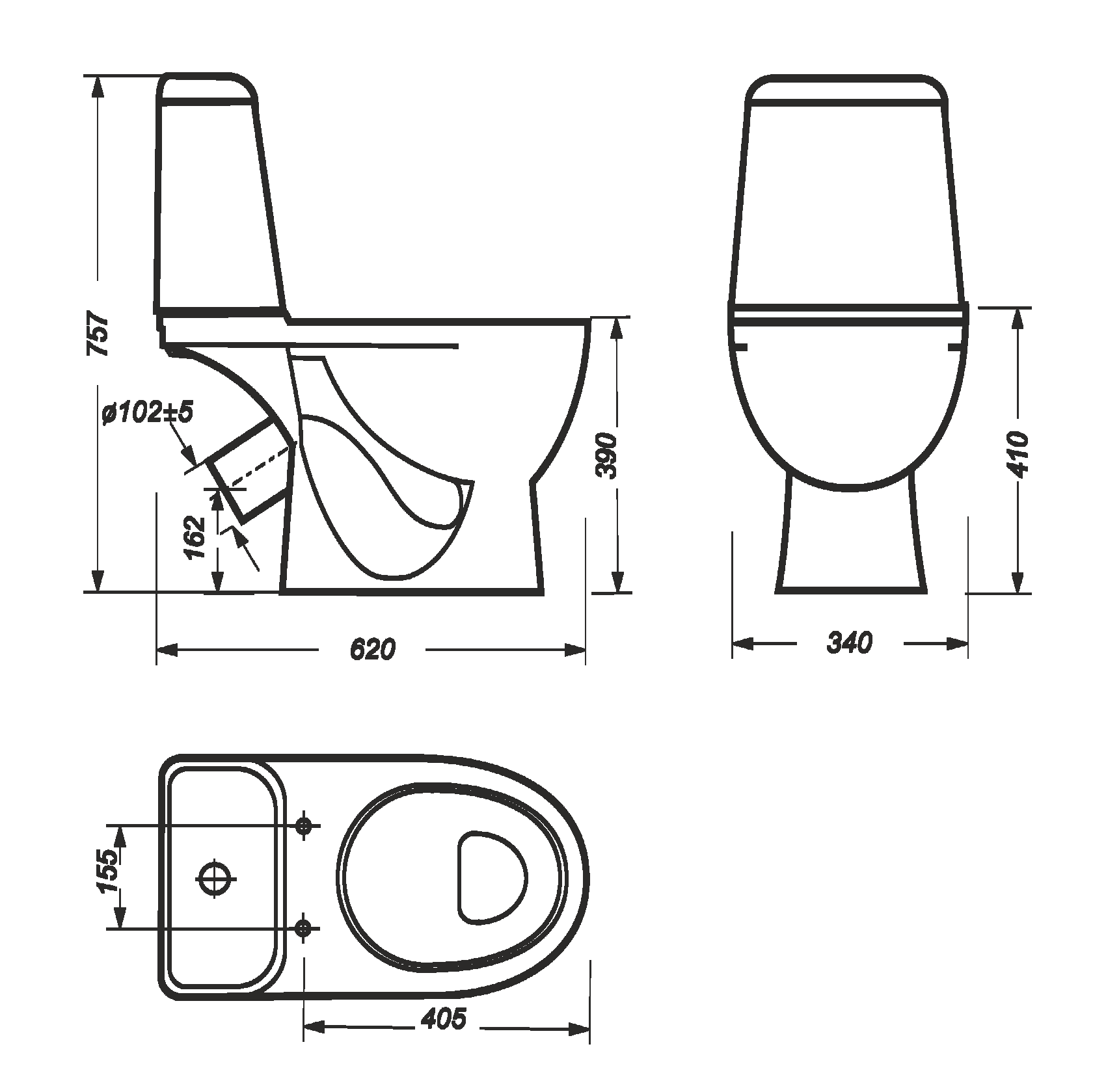 Унитаз-компакт Sanita Luxe Max DM с сиденьем микролифт — купить со скидкой в Москве. Интернет-магазин сантехники Пять-измерений.ру