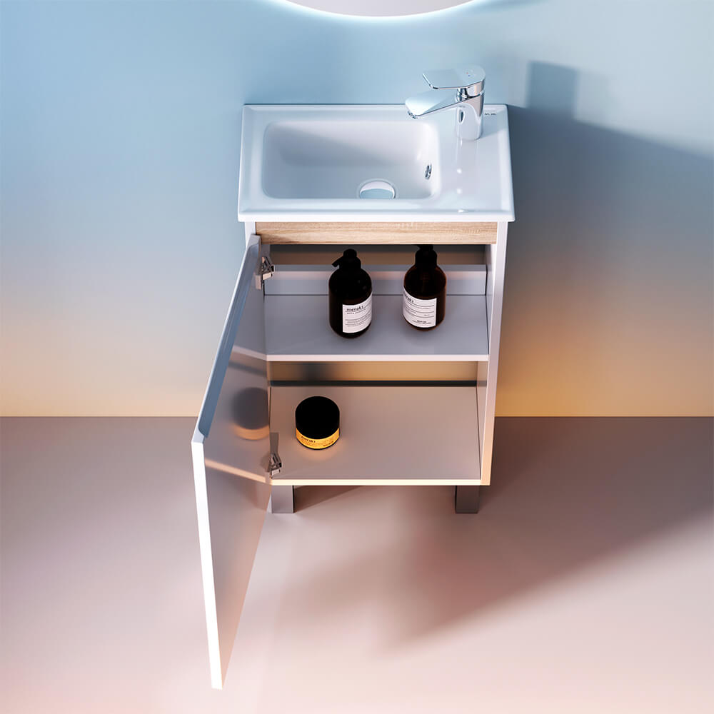 Мебель для ванной Am.Pm X-Joy 45 белый глянец, напольная