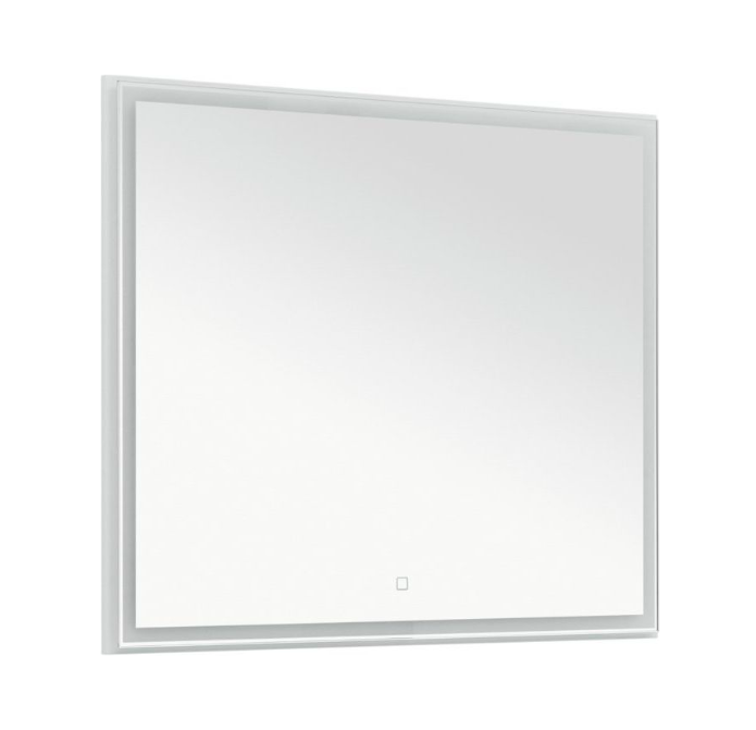 Зеркало Aquanet Nova Lite 100 белый, с подсветкой
